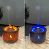 Wholesale Jellyfish Fire Volcano Humidifier Air Diffuser Wholesale Portable Flame Oil Essential Aroma Mini Volcanic Diffuser