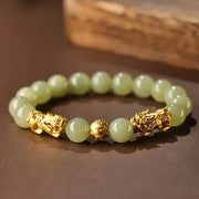 Gold Pixiu Bracelet - Traditional Auspicious Jewelry