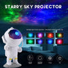 Astronaut Projector Galaxy Starry Sky Night Light Nebula Space LED Lamp W-Remote