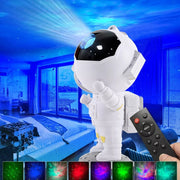 Astronaut Projector Galaxy Starry Sky Night Light Nebula Space LED Lamp W-Remote