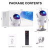 Astronaut Projector Galaxy Starry Sky Night Light Nebula Space LED Lamp W-Remote