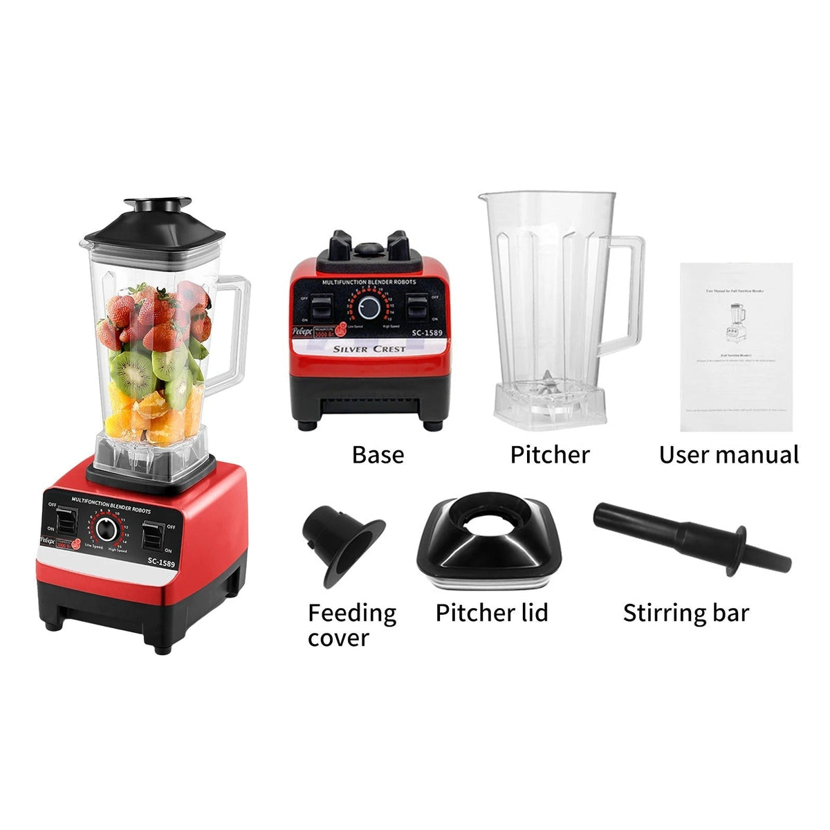 Multifunctional 4500W Blender